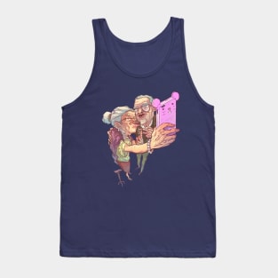 Duck face Tank Top